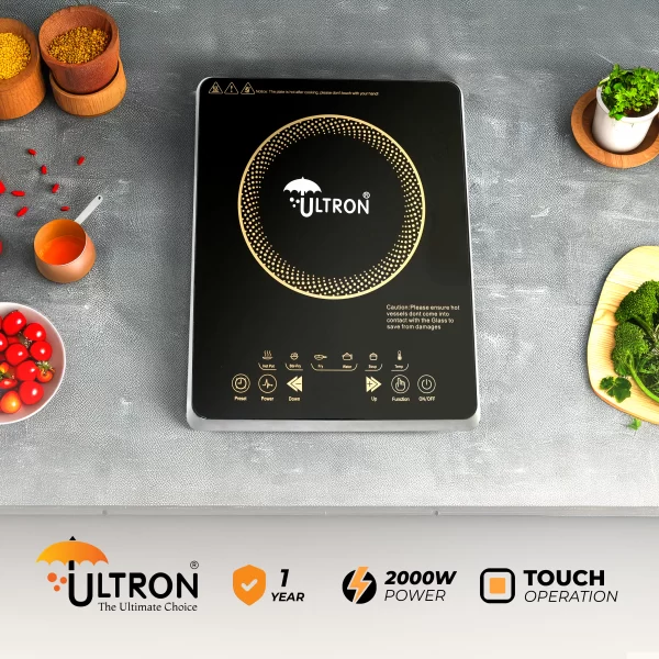 ULTRON INDUCTION STOVE - DESIRE- CRYSTAL (TOUCH)